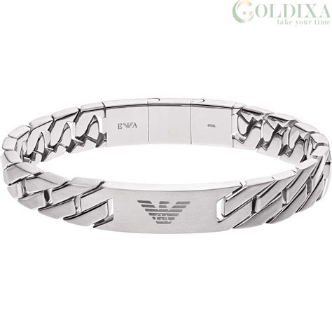 cheap armani bracelets|emporio armani stainless steel bracelet.